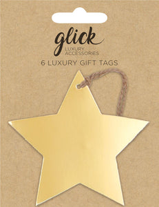 Gold Star Gift tags