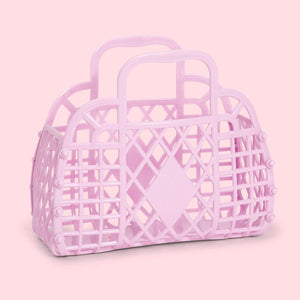 Retro Basket Jelly Bag - Mini | Lilac