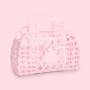 Retro Basket Jelly Bag - Mini | pink