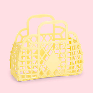 Retro Basket Jelly Bag - Mini | Yellow