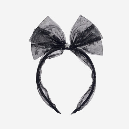 Mystic Sparkle Tulle Bow Headband by Rockahula
