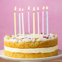Pastel Happy Birthday Printed Candles