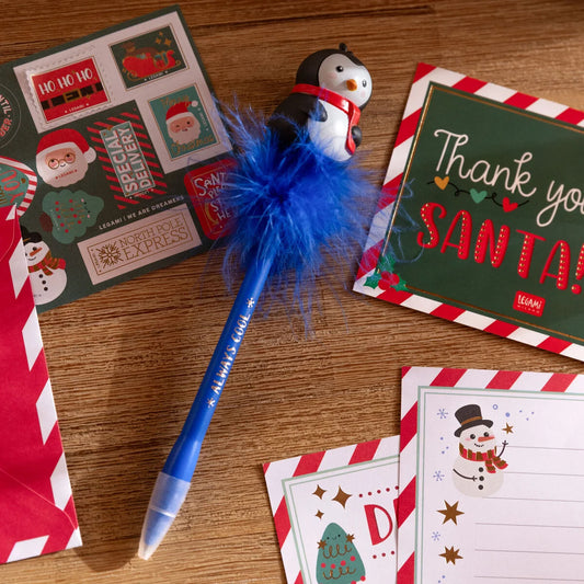 Light-up Ballpoint Pen - Penguin - Writing is Magic