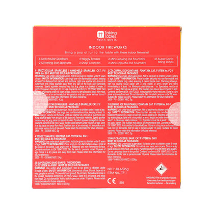 Retro Indoor Table Fireworks