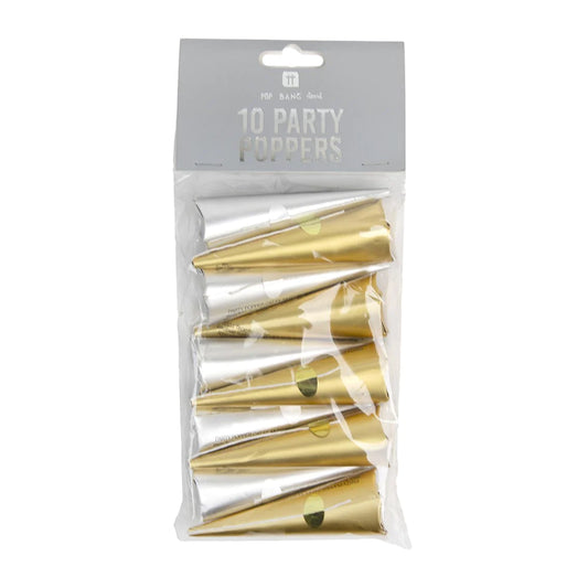 party popper new year