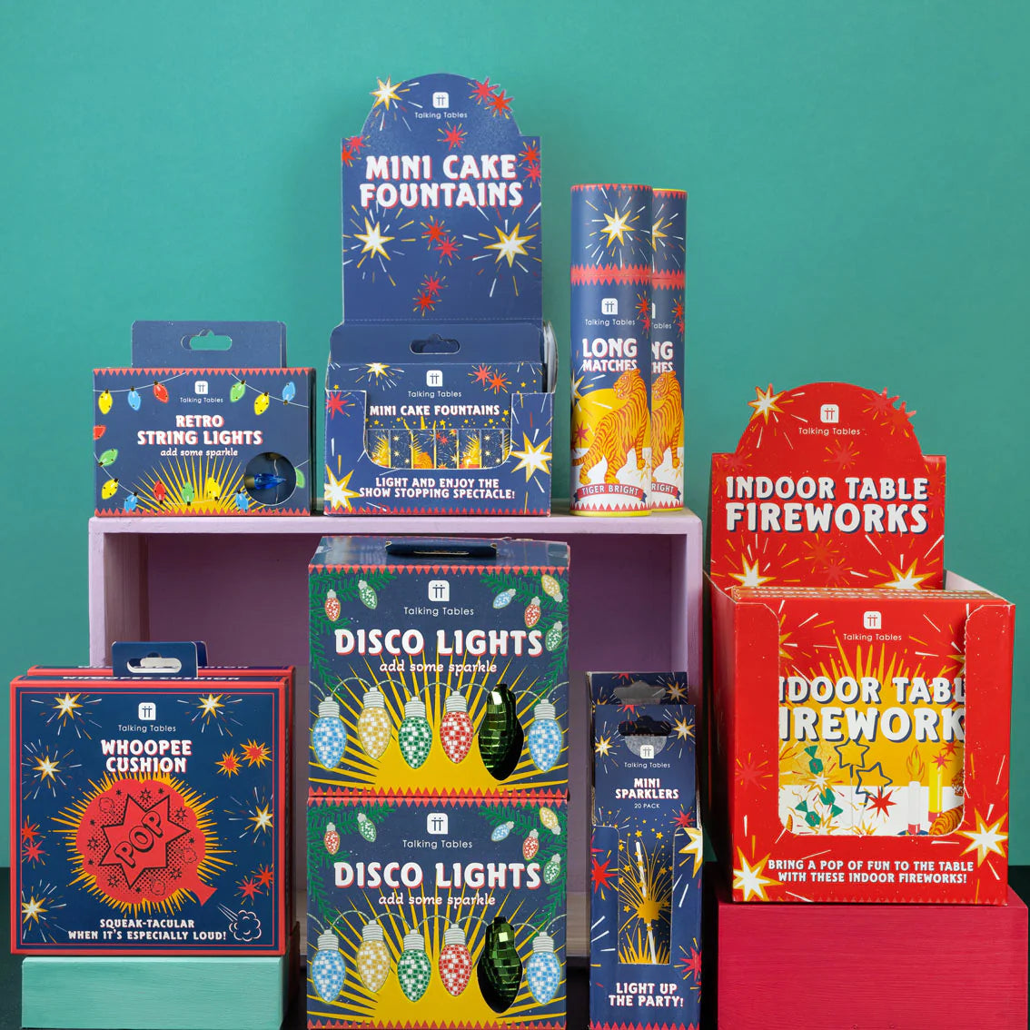 Retro Indoor Table Fireworks