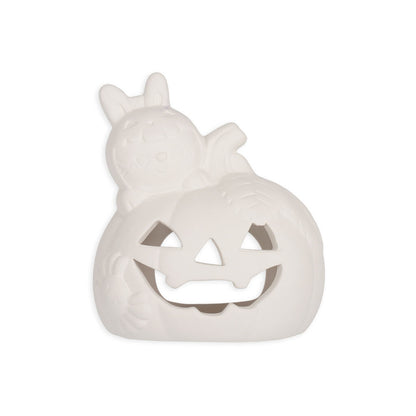 Halloween Candle-Holder Decoration Kit - Paint Your Halloween