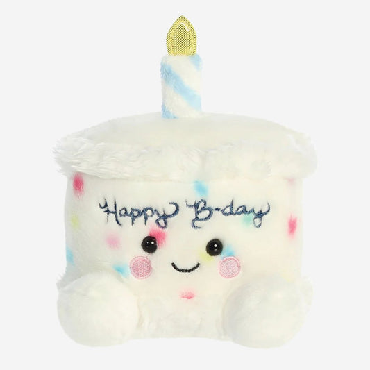 Palm Pals Happy B'Day Cake Soft Toy 13cm