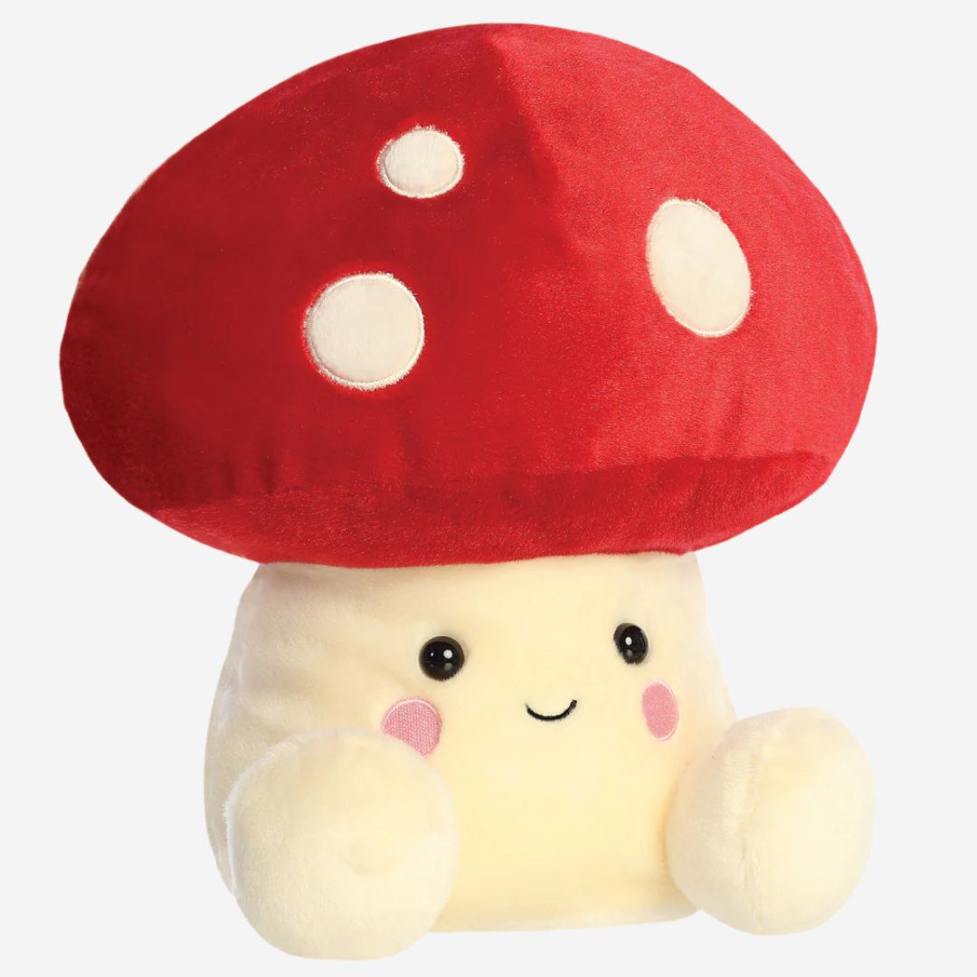 Palm Pals Amanita Mushroom Large Soft Toy 33cm