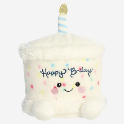 Palm Pals Happy B'day Cake 20cm Soft Toy
