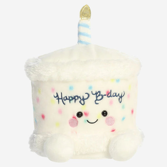 Palm Pals Happy B'day Cake 20cm Soft Toy