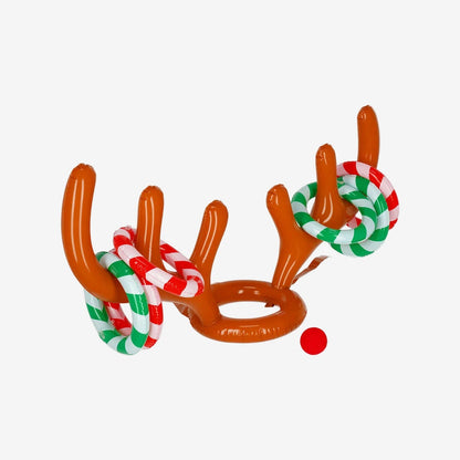 Christmas Game - Inflatable Ring Toss - Oh My Deer