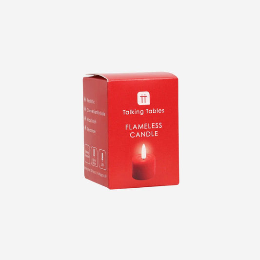 Red Flameless LED Tealight Candle