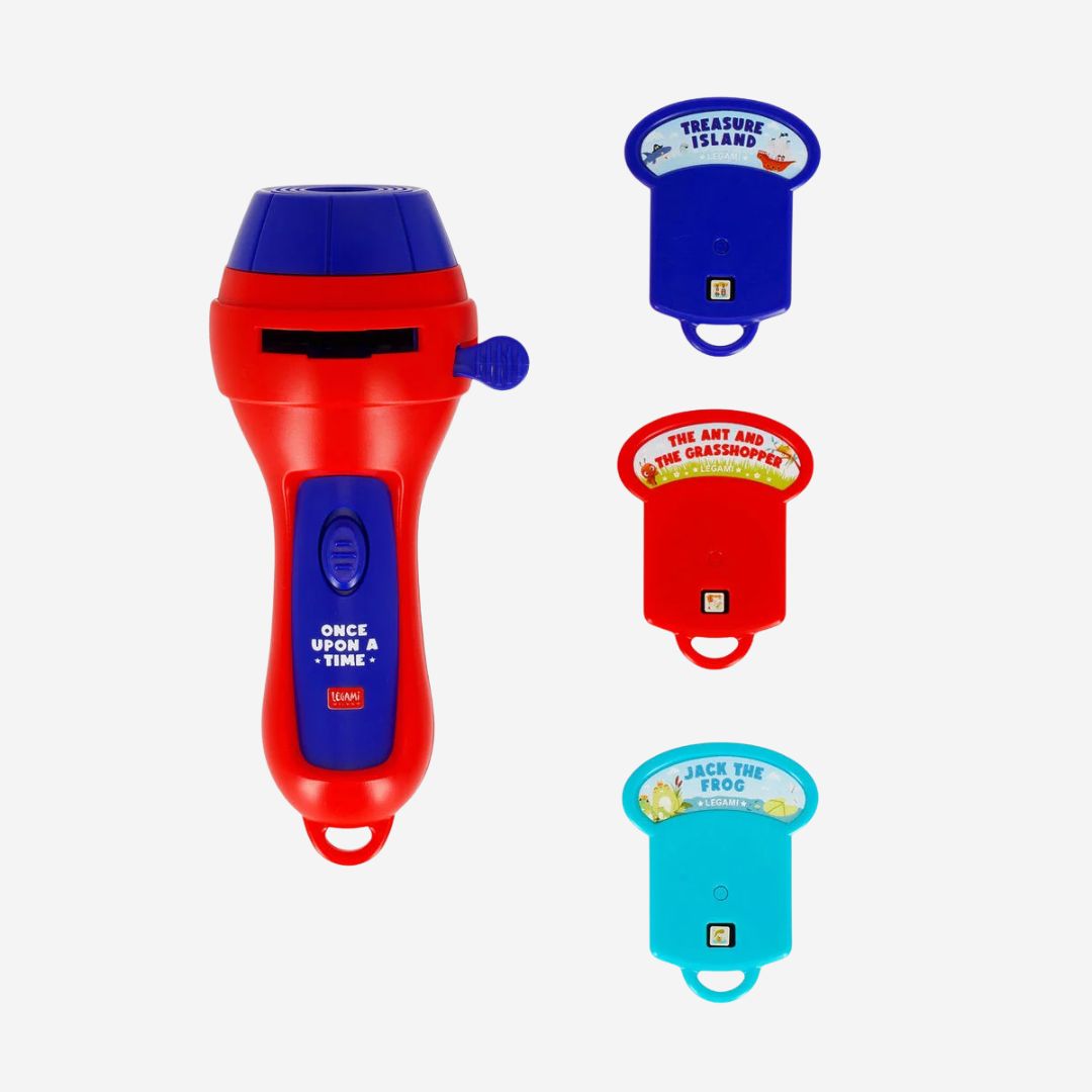 Red Story Projector Flashlight - Once Upon a Time - Legami