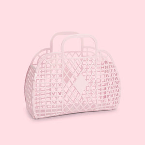 Retro Basket Jelly Bag - Small | Pink