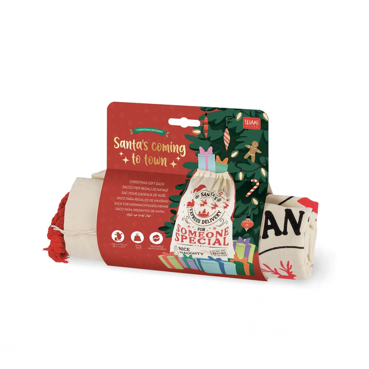 Large Christmas Gift Sack