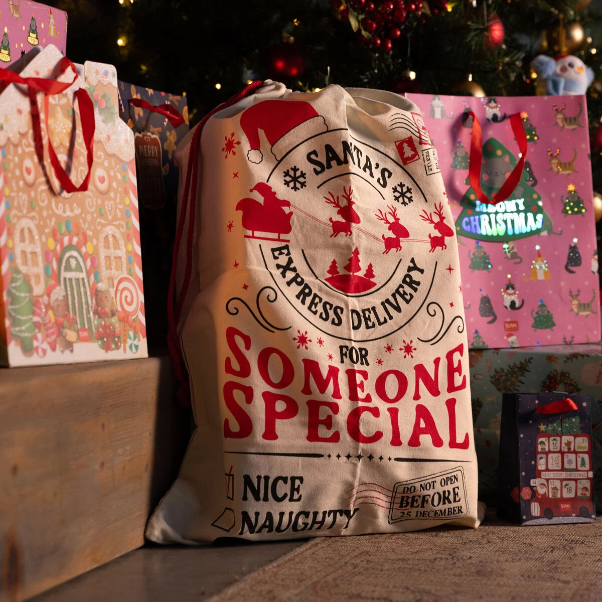 Large Christmas Gift Sack