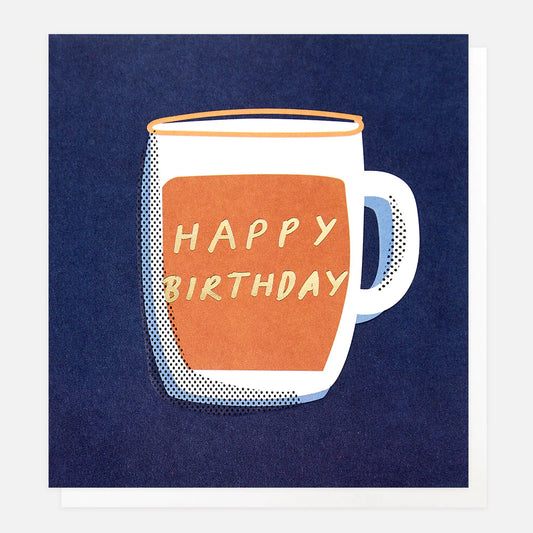 Happy Birthday Beer Glass