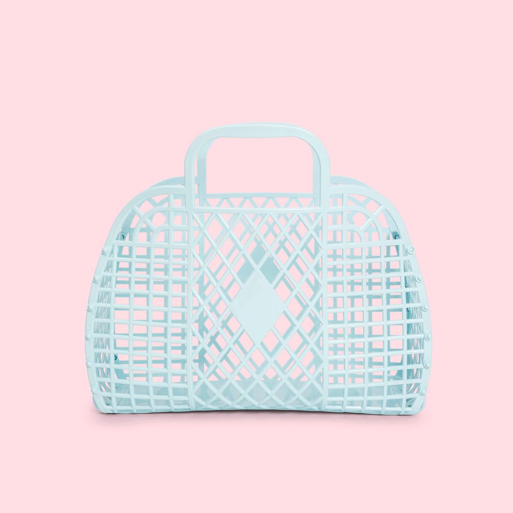 Retro Basket Jelly Bag - Small | Blue
