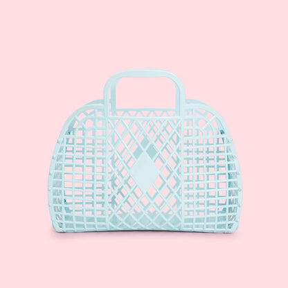 Retro Basket Jelly Bag - Small | Blue