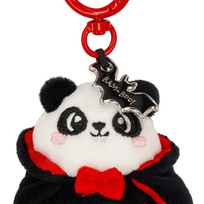 Halloween Panda Plush Key Ring "Bam-Boo!" - Tiny Super Soft!