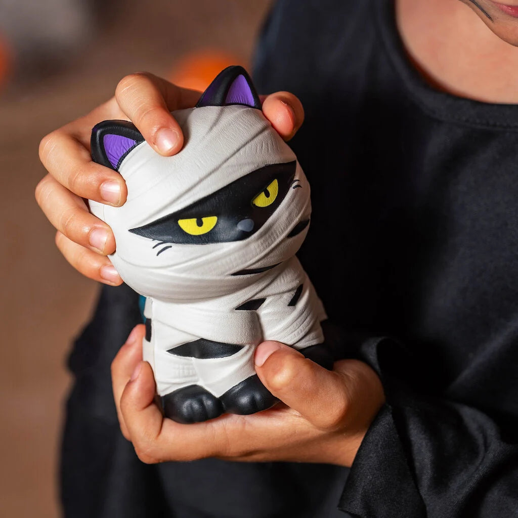 Legami Halloween Anti-Stress Toy - Mummy Cat - Stress Less