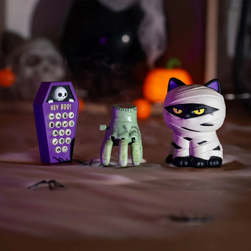 Legami Halloween Anti-Stress Toy - Mummy Cat - Stress Less