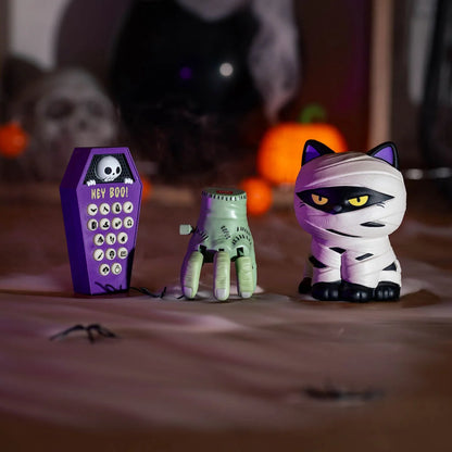 Legami Halloween Anti-Stress Toy - Mummy Cat - Stress Less