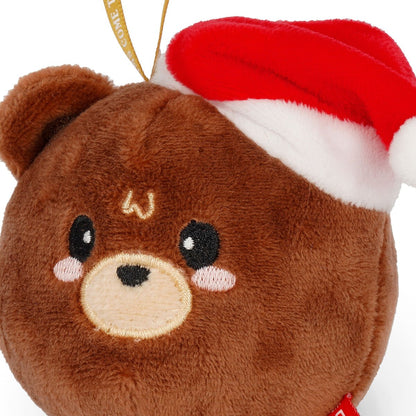 Legami Plush Christmas Decoration - Teddy Bear - Oh-Oh-Ohrnaments