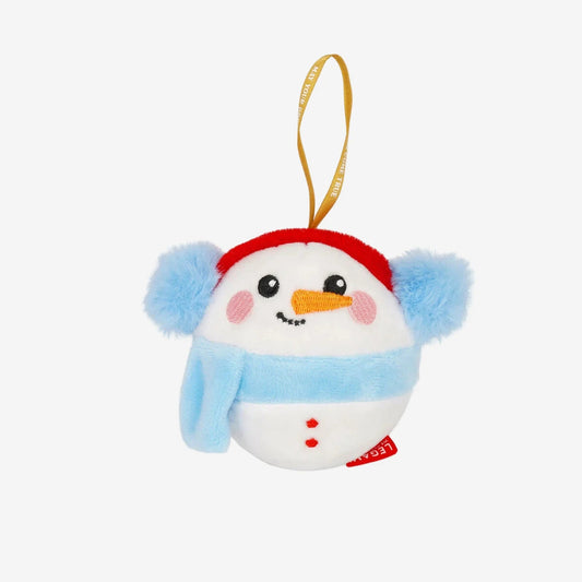 Legami Plush Christmas Decoration - Snowman - Oh-Oh-Ohrnaments