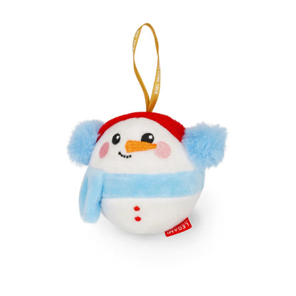 Legami Plush Christmas Decoration - Snowman - Oh-Oh-Ohrnaments