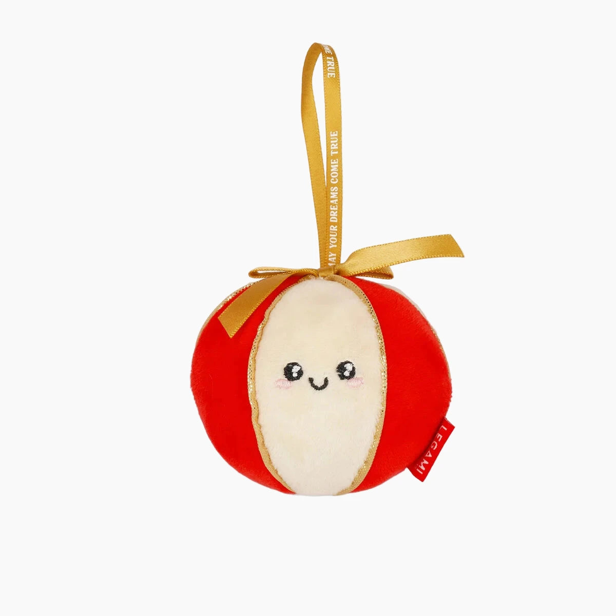 Legami Plush Christmas Decoration - Ball - Oh-Oh-Ohrnaments