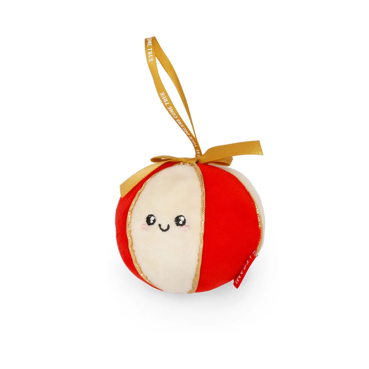 Legami Plush Christmas Decoration - Ball - Oh-Oh-Ohrnaments