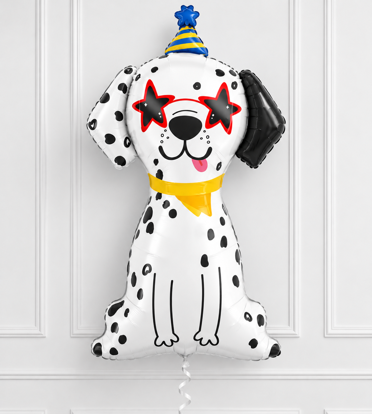 Dalmatian Party Dog Inflated Foil Balloon