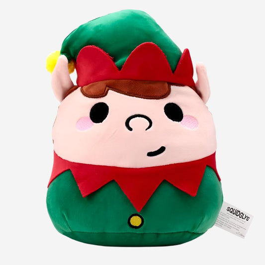Squidglys Christmas Festive Friends Austin the Elf Plush Toy