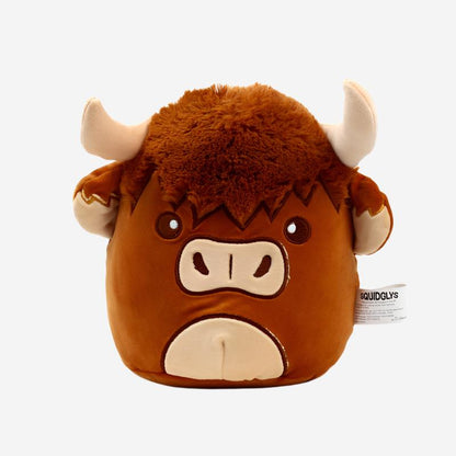 Squidglys Highland Coo Cow Plush Toy