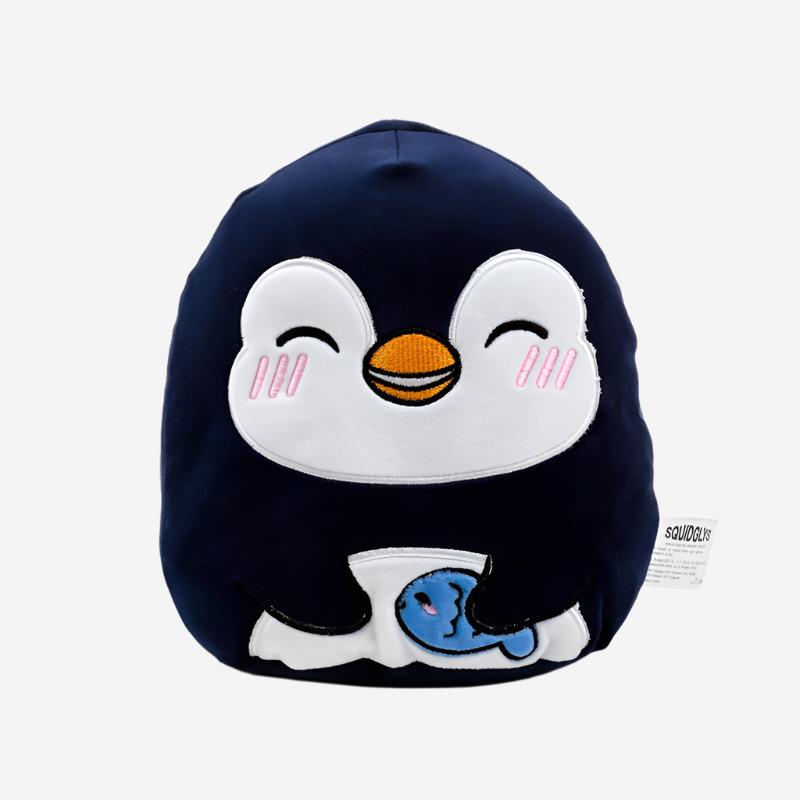 Squidglys Adoramals Ocean Nico the Penguin Plush Toy