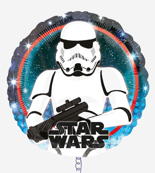 Star Wars Storm Trooper Inflated Foil Balloon
