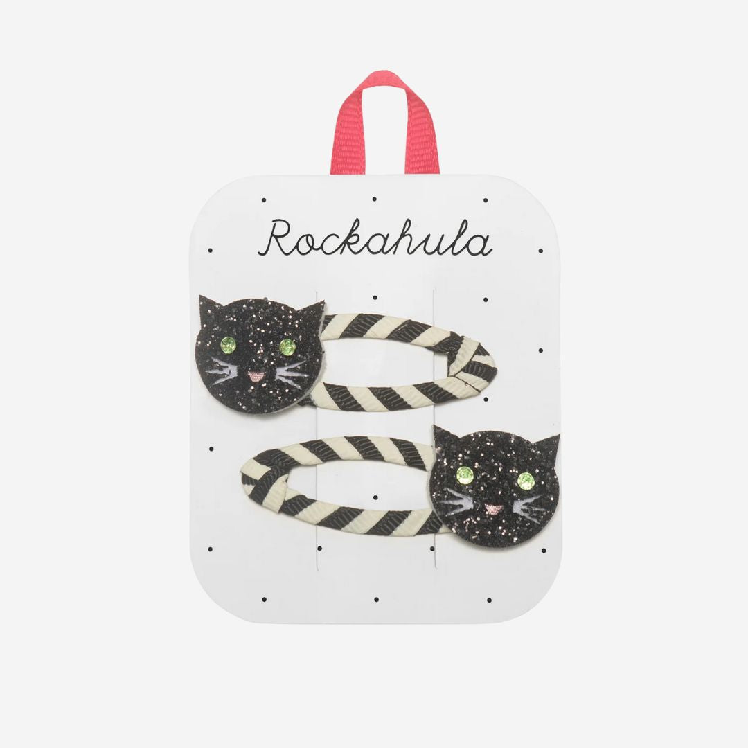 Stripy Cat Clips by Rockahula