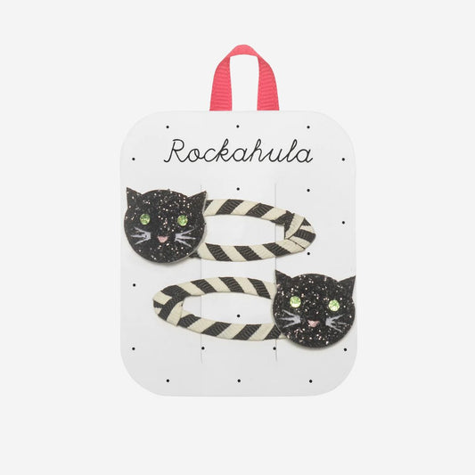 Stripy Cat Clips by Rockahula
