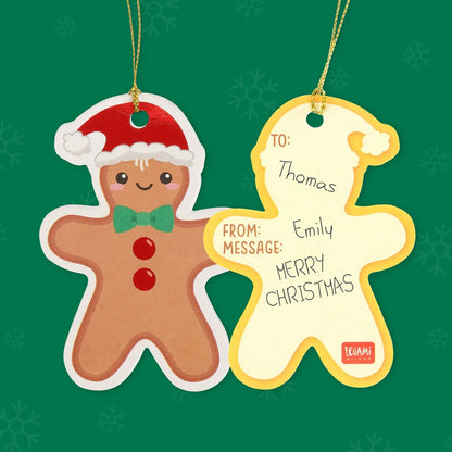 Set of 10 Christmas Gift Tags by Legami