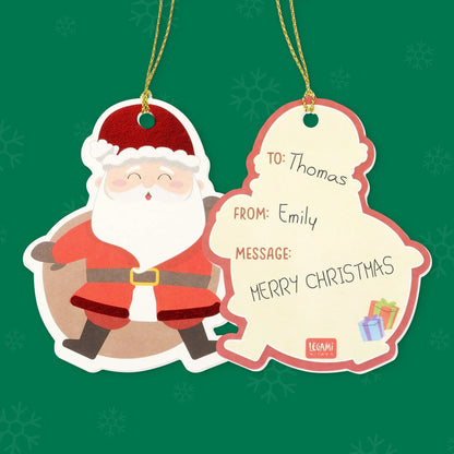 Set of 10 Christmas Gift Tags by Legami