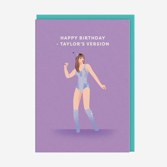 Taylor Swift Happy Birthday Card