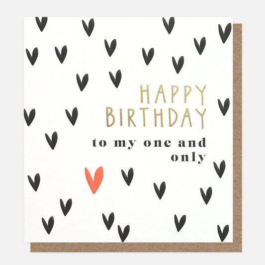 Happy Birthday To My One and Only Hearts