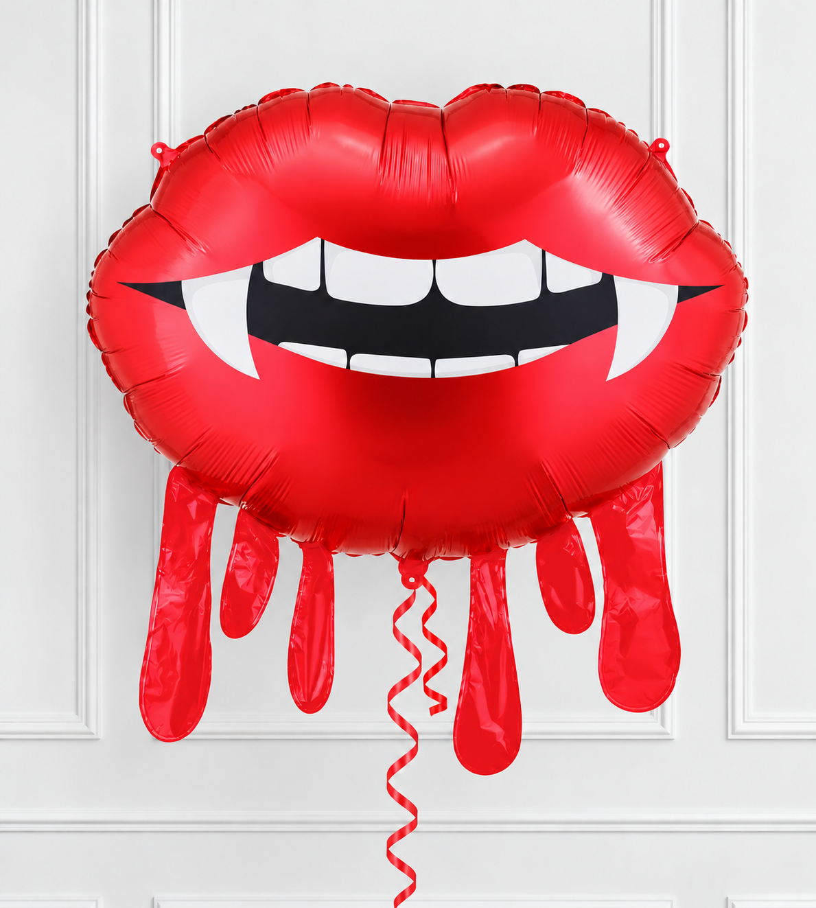 Bleeding Lips Inflated Foil Balloon