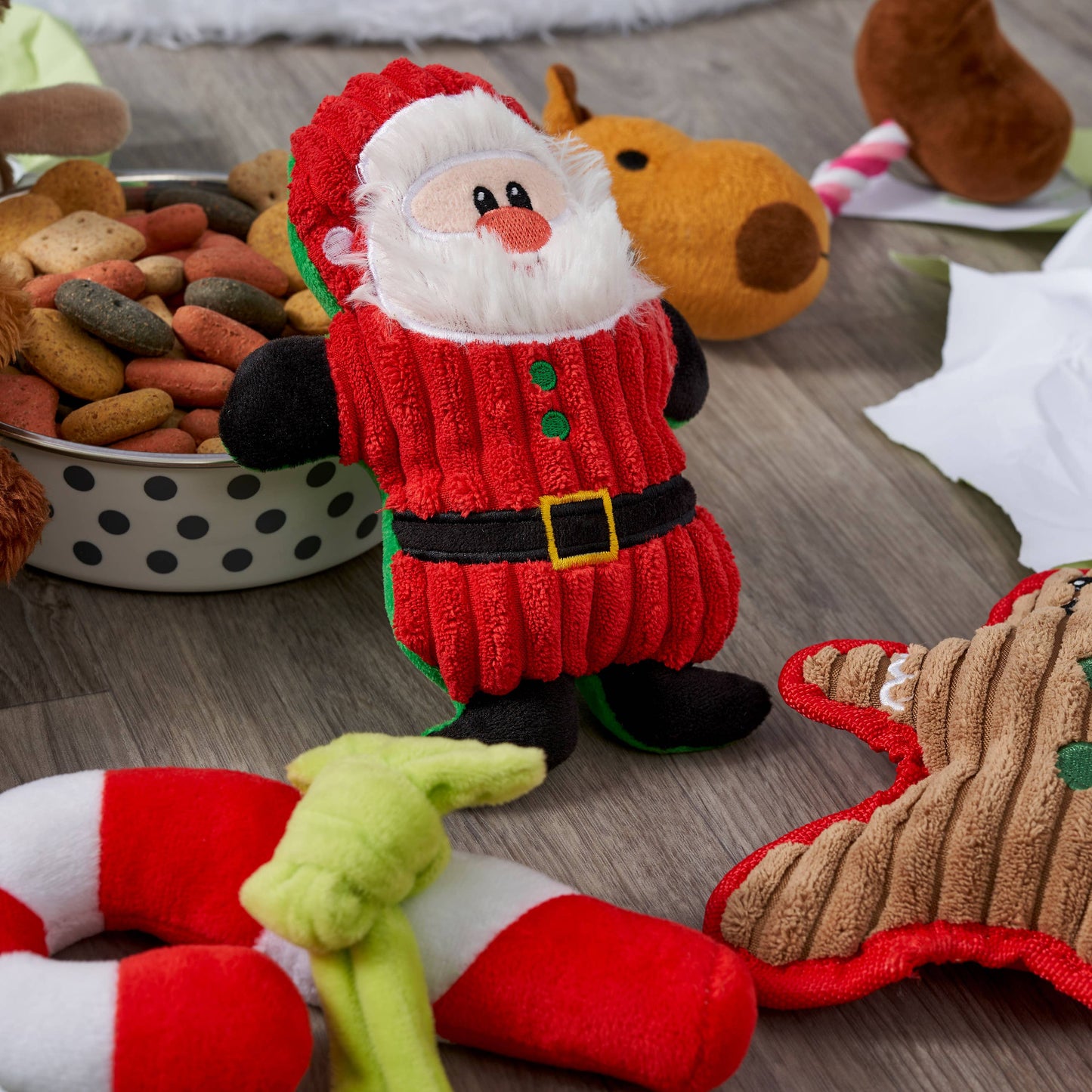 Assorted Festive Dog Toys