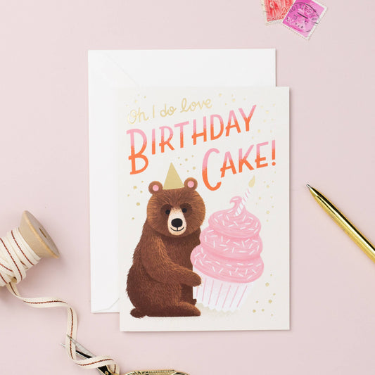 Birthday Bear Birthday Card