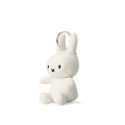 Miffy Keyring Corduroy White