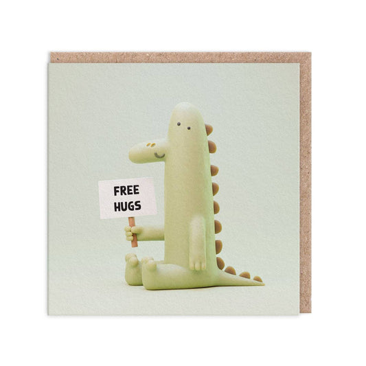 Model Dinosaur Greeting Card (10456)