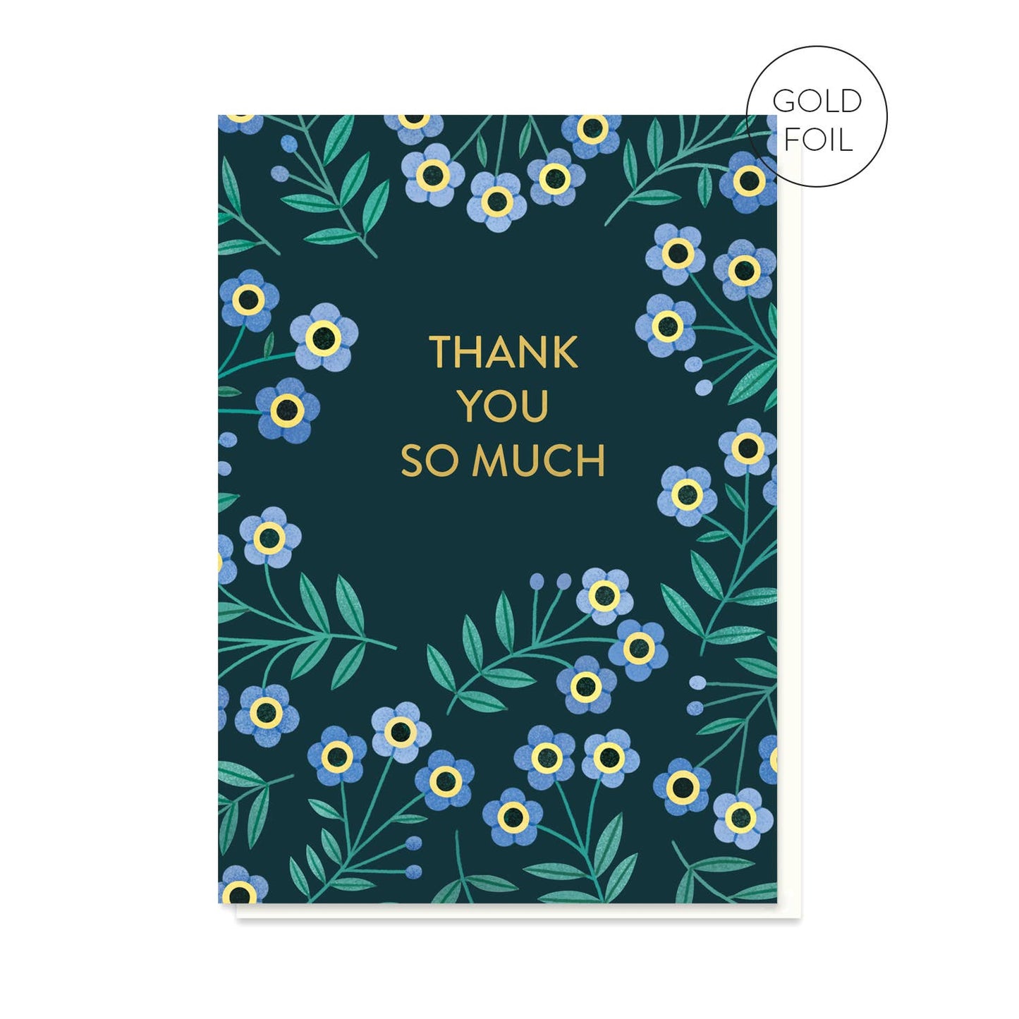 Forget-me-not Thank You Card